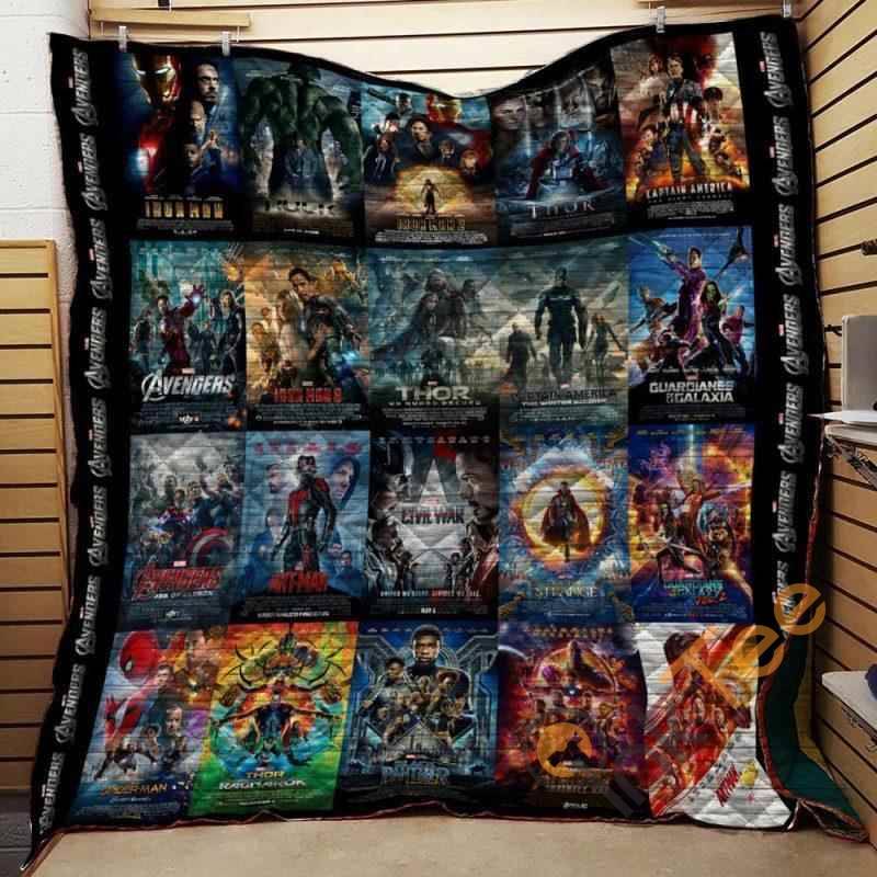Avengers Collection Quilt Blanket Bedding Set