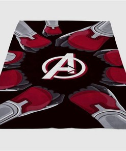 Avengers Endgame Sherpa Fleece Blanket Gifts for Family, for Couple