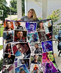 Avengers Quilt Blanket Bedding Set