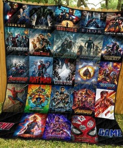 Avengers Series Quilt Blanket Bedding Set for Home Décor