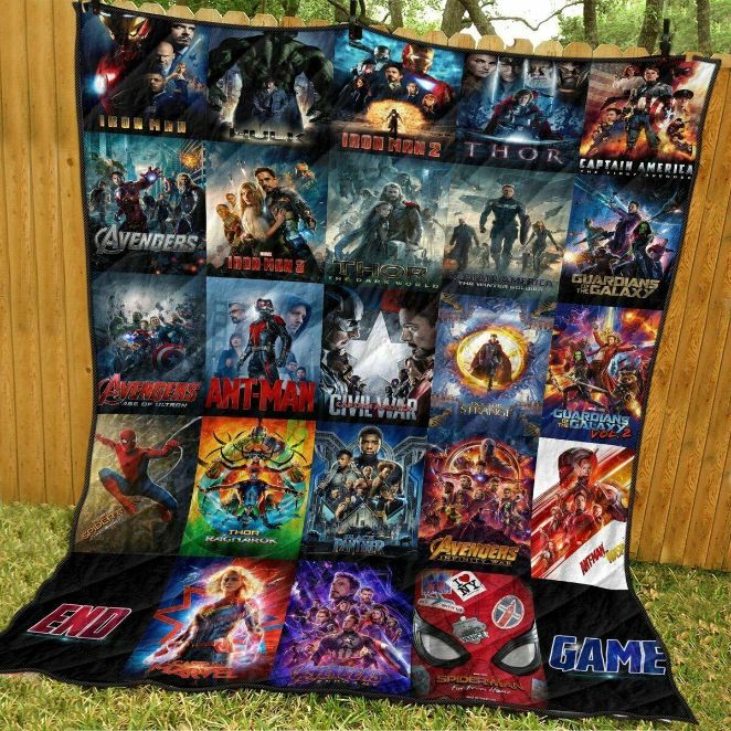Avengers Series Quilt Blanket Bedding Set for Home Décor