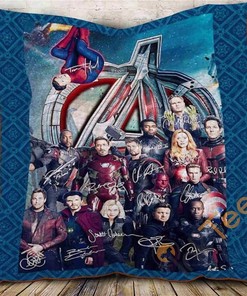 Avengers Sign Quilt Blanket Bedding Set