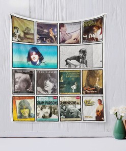 Awecome Gram Parsons Quilt Blanket Bedding Set for Home Décor