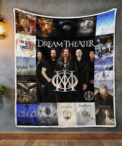 Awesome Dream Theater Collection Album Quilt Blanket Bedding Set