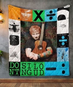 Awesome Ed Sheeran Style Collection Quilt Blanket Bedding Set