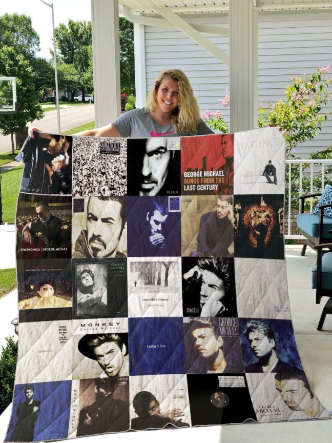 Awesome George Michael Quilt Blanket Bedding Set