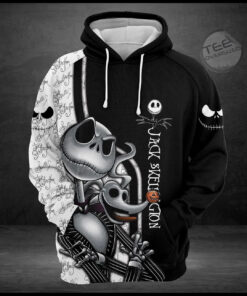 Awesome Jack Skellington All Over Print 3D Hoodie