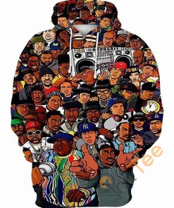 Awesome Rappers Hoodie 3d