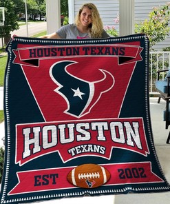 B06 Quilt Blanket Bedding Set Houston Texans