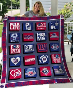 B060640 Quilt Blanket New York Giants