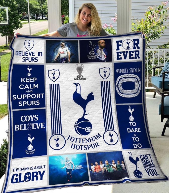 B2806 Quilt Blanket Bedding Set Tottenham Hotspur