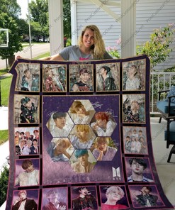 BTS Wings Love Yourself With Signs Quilt Blanket Bedding Set