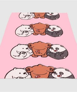 Baby Fat We Bare Bears Sherpa Fleece Blanket Gifts for Family, for Couple