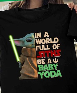 Baby Yoda Star Wars Cotton T-Shirt