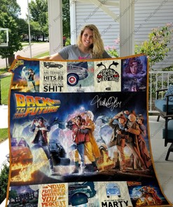 Back To The Future Collection Retro Quilt Blanket Bedding Set