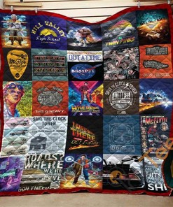 Back To The Future Quilt Blanket Bedding Set