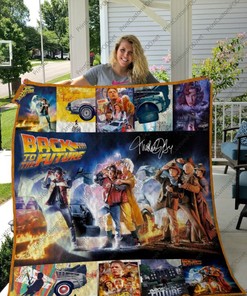 Back To The Future Sci-fi Quilt Blanket Bedding Set