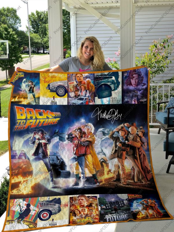 Back To The Future Sci-fi Quilt Blanket Bedding Set