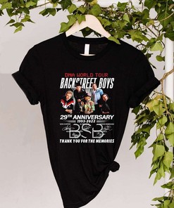 Backstreet Boys 29Th Anniversary 1993-2022 Signature Shirt
