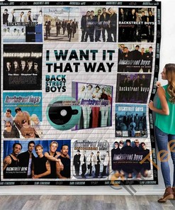 Backstreet Boy’S 3 Quilt Blanket Bedding Set