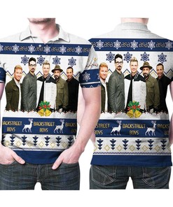 Backstreet Boys Christmas Knitting Pattern Fan Quilt Blanket 3d Polo Shirt All Over Print Shirt 3d T-shirt