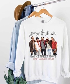 Backstreet Boys Dna World Tour Band Shirt