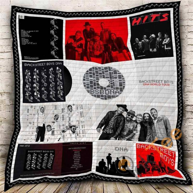 Backstreet Boys Personalized Quilt Blanket Bedding Set