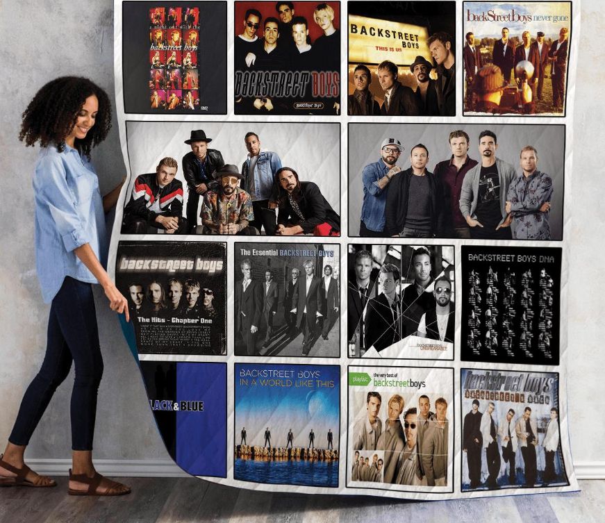 Backstreet Boys Quilt Blanket Bedding Set for Home Décor