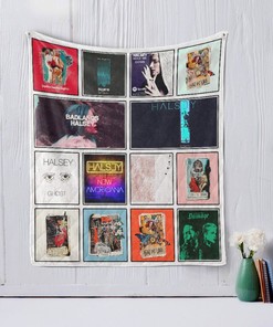 Bad At Love Badlands Ghost Halsey Quilt Blanket Bedding Set