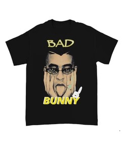 Bad Bunny Singer Music Vintage 90'S Graphic Bootleg T-Shirt