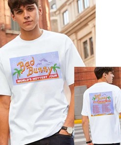 Bad Bunny World Hottest Tour T-Shirt