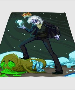 Badass Simon Adventure Time Sherpa Fleece Blanket Gifts for Family, for Couple