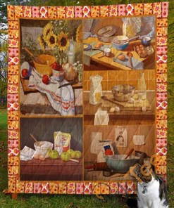 Baking Quilt Blanket Bedding Set