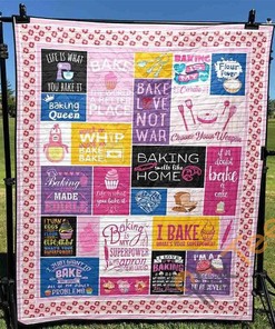 Baking Smells Like Home Quilt Blanket Bedding Set