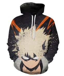 Bakugo My Hero Academia Bakugo Hoodie 3D