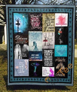 Ballet Dance With Your Heart And Your Feet Will Follow Quilt Blanket Bedding Set
