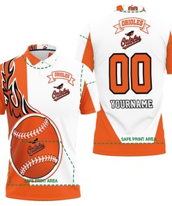 Baltimore Orioles 3d Personalized Polo Shirt All Over Print Shirt 3d T-shirt