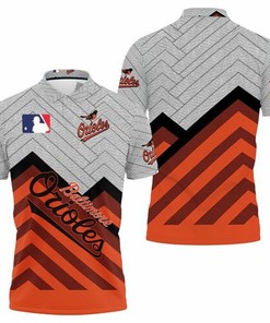 Baltimore Orioles Jersey 3D All Over Print Polo Shirt