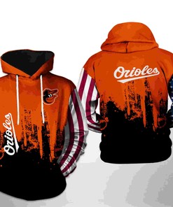 Baltimore Orioles MLB Team US 3D Hoodie Zipper Hoodie 1