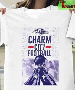 Baltimore Ravens Charm City Football Favorite T-Shirt