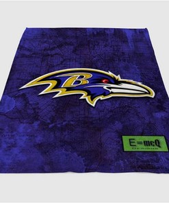 Baltimore Ravens Sherpa Fleece Blanket Gifts