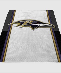 Baltimore Ravens Sherpa Fleece Blanket Gifts for Family, for Couple