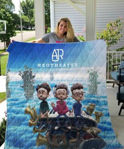Band Ajr Neotheater Quilt Blanket Bedding Set for Home Décor