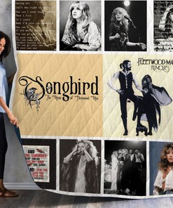 Band Fleetwood Mac Song Lyrics Quilt Blanket Bedding Set