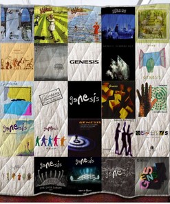 Band Genesis Live Over Europe Quilt Blanket Bedding Set