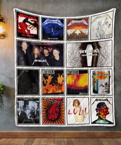 Band Metal Collected Albums Reload Quilt Blanket Bedding Set