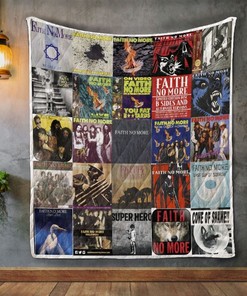 Band Rock Faith No More Collection Album Quilt Blanket Bedding Set