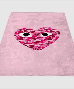 Bape Ahoodie Sherpa Fleece Blanket Gifts for Family, for Couple