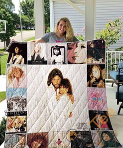 Barbra Streisand Quilt Blanket Bedding Set With Pilliwcases Option