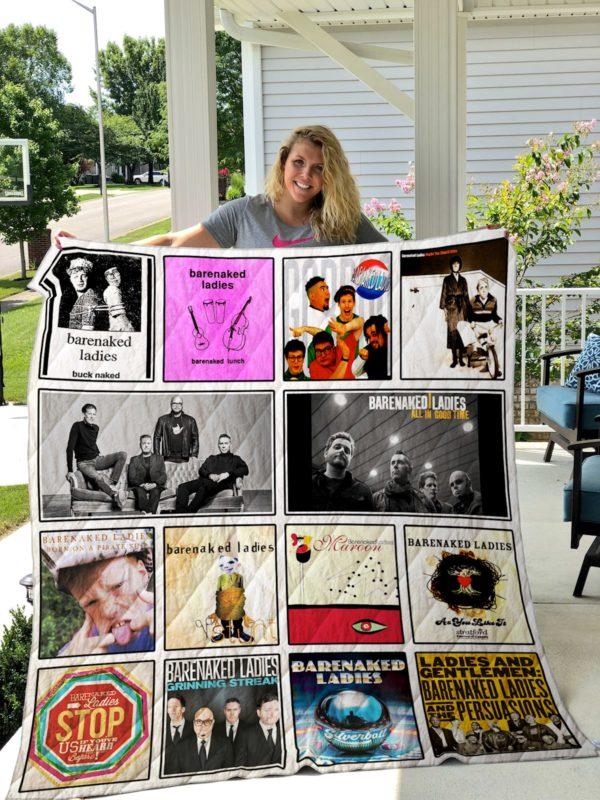 Barenaked Ladies Quilt Blanket Bedding Set for Home Décor